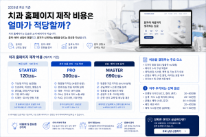 치과 홈페이지 제작 비용 썸네일